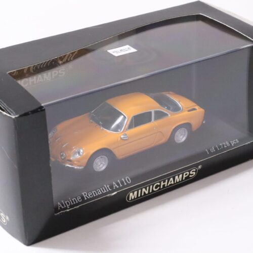 1:43 Minichamps Alpine Renault A110 Coupe 1963 orange