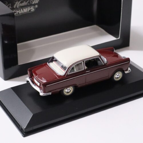 1:43 Minichamps DKW Junior de Luxe 1961 Granat red/ white