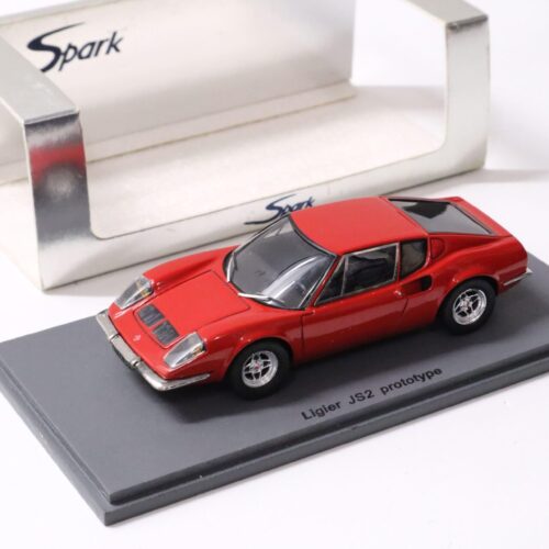 1:43 Spark Ligier JS2 Coupe Prototype Presentation red