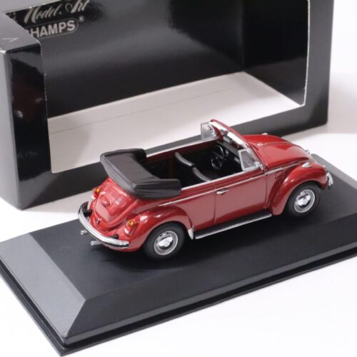 1:43 Minichamps VW Beetle 1302 Cabriolet 1970 Iberian red - Image 2