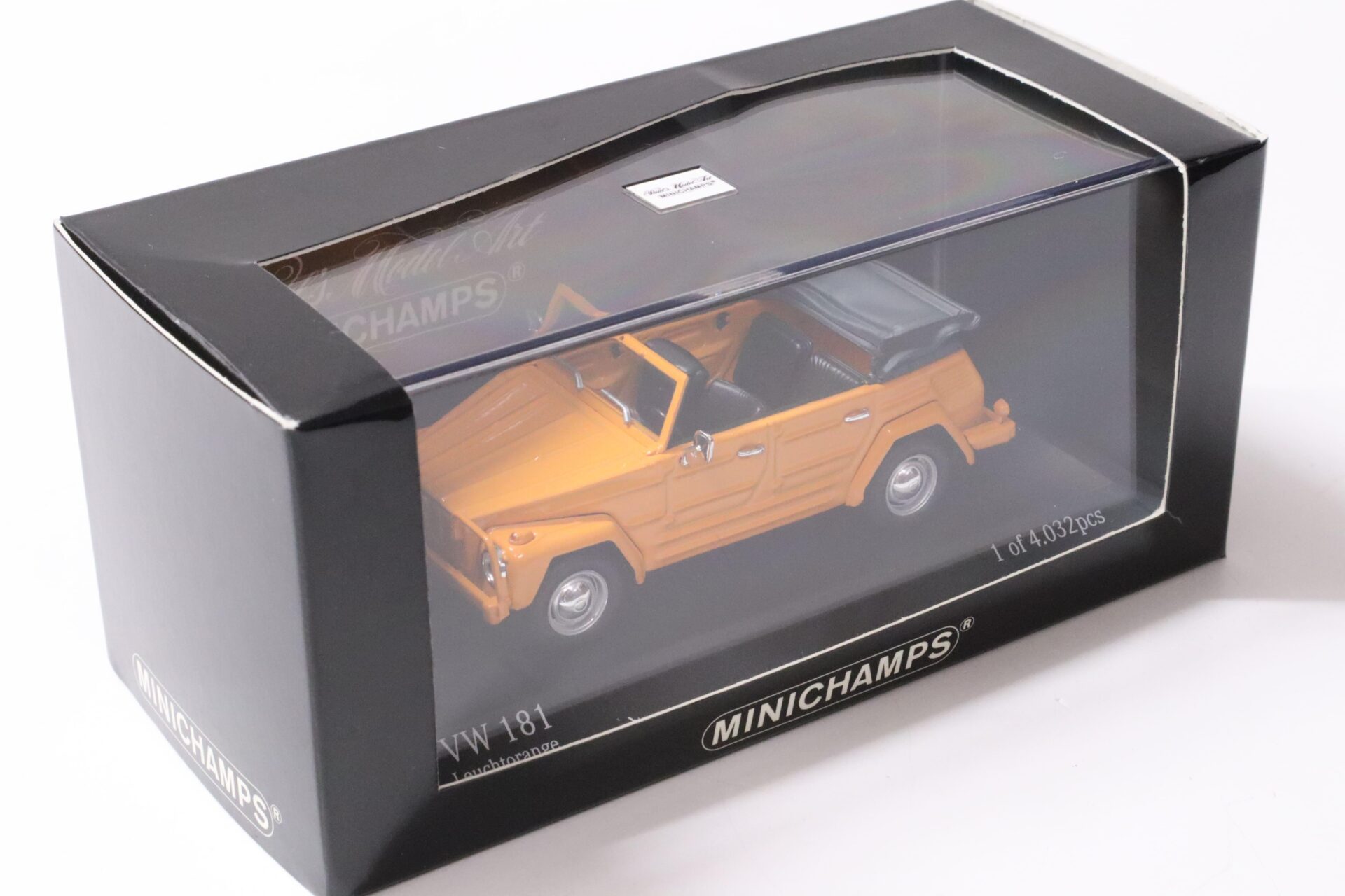 1:43 Minichamps VW 181 Kübelwagen 1969-79 Leucht orange