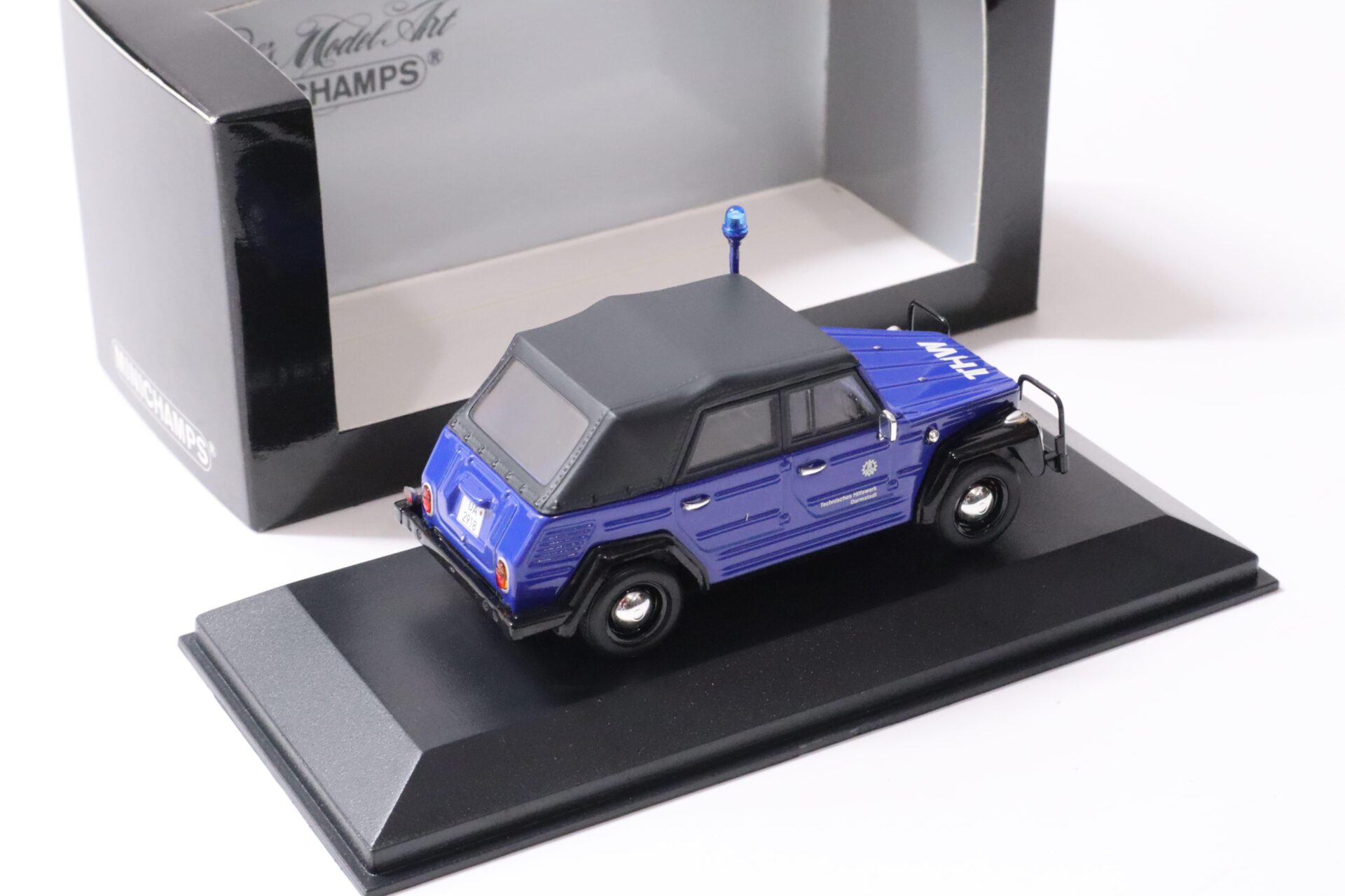 1:43 Minichamps VW 181 Kübelwagen 1969 THW blue