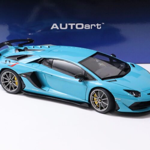 1:18 AUTOart Lamborghini Aventador SVJ 2019 Blu Glauco/ Solid blue