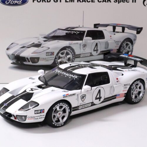 1:18 AUTOart Ford GT LM Race Car SPEC. II white #4 Gran Turismo - Image 1