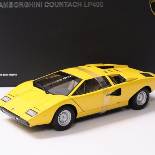 1:18 AUTOart Lamborghini Countach LP400 Coupe yellow