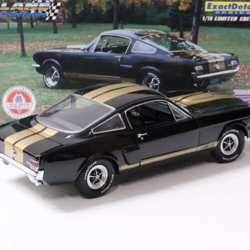 1:18 Exact Detail Shelby GT 350H Coupe 1966 black/ gold stripes