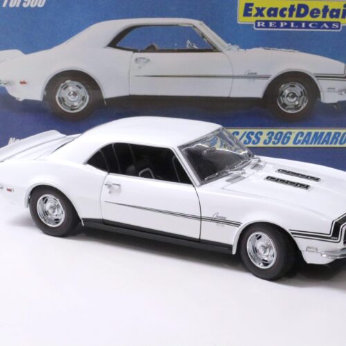 1:18 Exact Detail Chevrolet Camaro RS/SS 396 Coupe 1968 white
