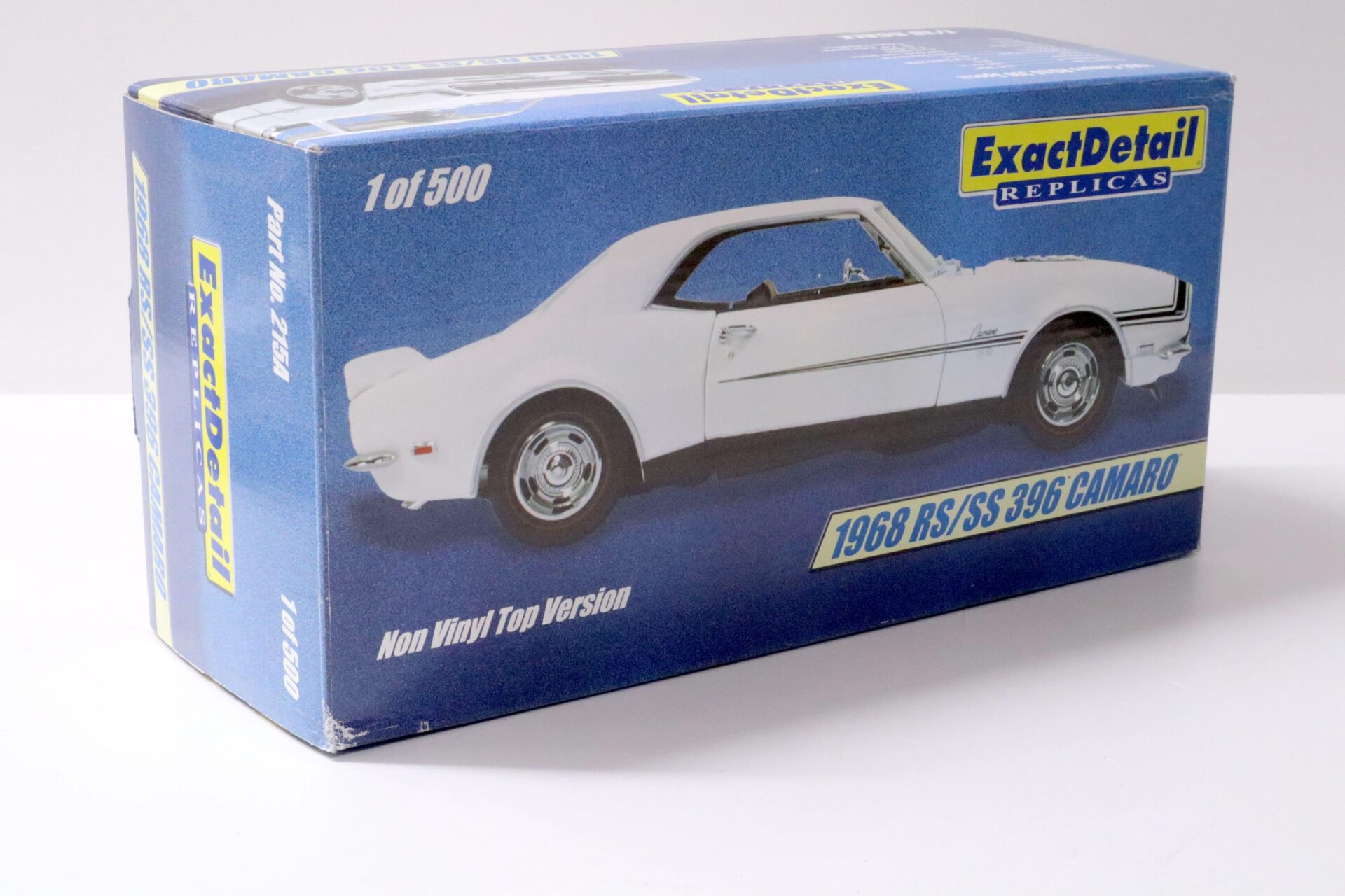 1:18 Exact Detail Chevrolet Camaro RS/SS 396 Coupe 1968 white