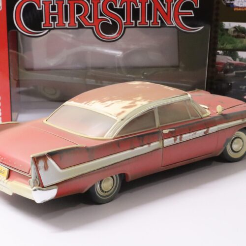 1:18 Auto World 1958 Plymouth Fury CHRISTINE An Evil dirty Version/ red