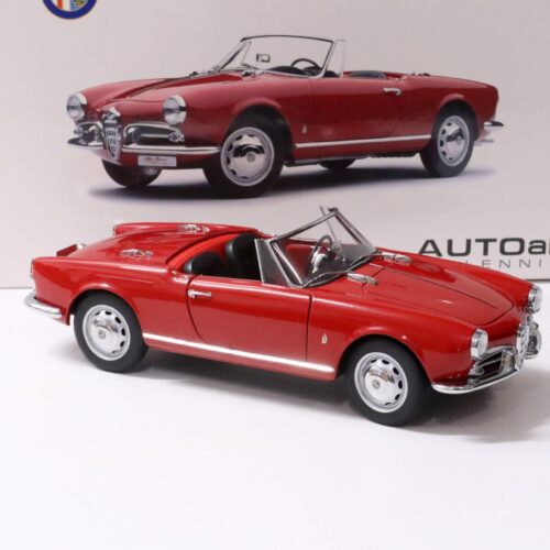 1:18 AUTOart Alfa Romeo Giulietta Spider with TOP red