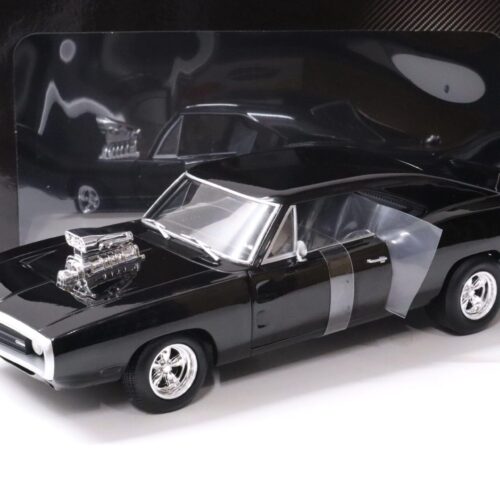1:18 Hot Wheels 1970 Dodge Charger "The Fast and the Furious" black