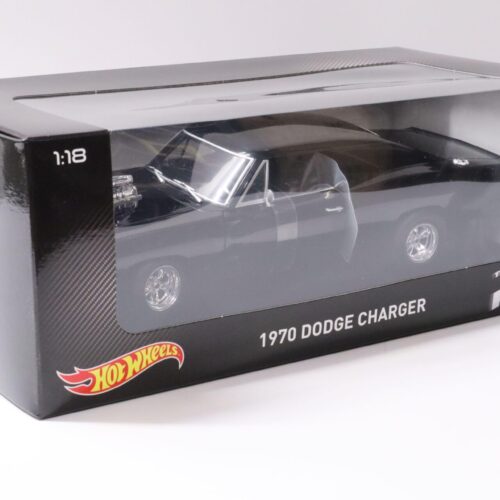 1:18 Hot Wheels 1970 Dodge Charger "The Fast and the Furious" black