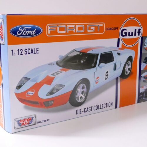 1:12 Motor Max Ford GT Concept 2004 Gulf Racing #6 light blue/ orange
