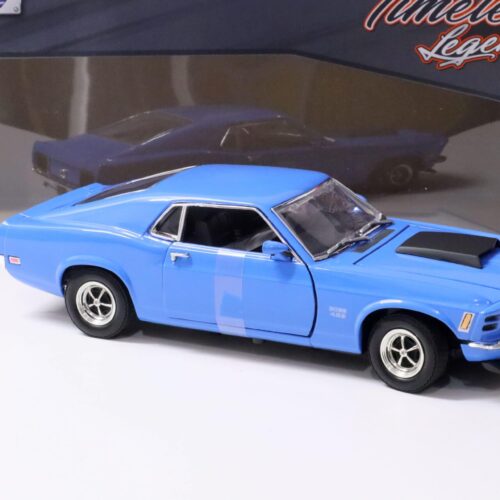 1:18 Motor Max 1970 Ford Mustang Boss 429 Coupe blue