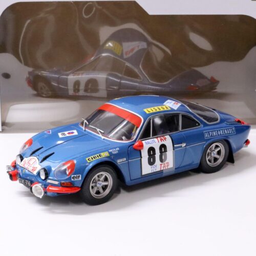 1:18 Solido Renault Alpine A110 1600S Rallye du Portugal 1971 Nicolas Todt #88