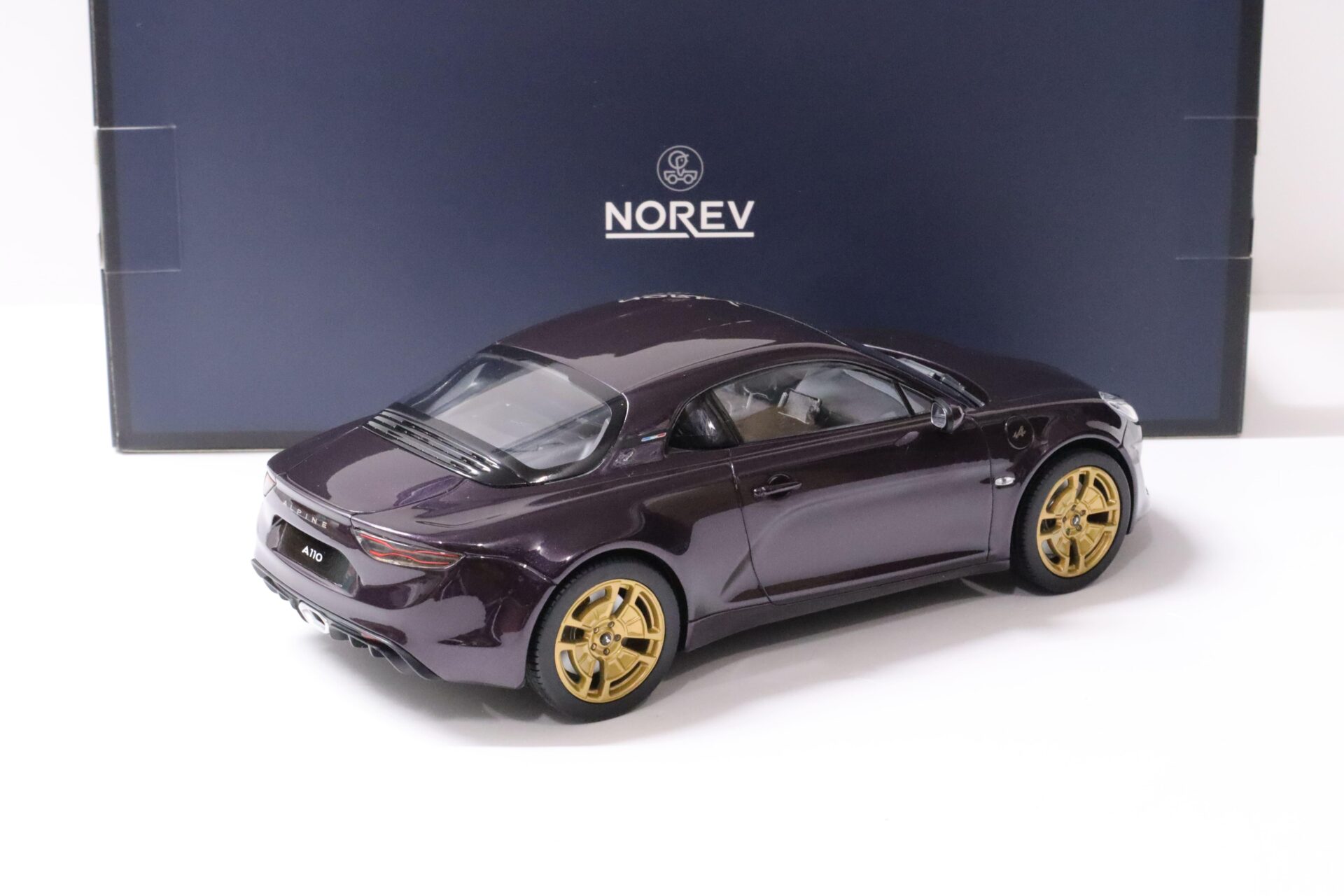 1:18 Norev Renault Alpine A110 Legende 2020 Tulipe purple Limited 110 pcs.