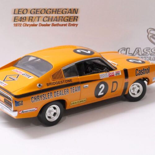 1:18 Classic Carlectables Leo Geoghegan Chrysler E49 R/T Charger Bathurst #2