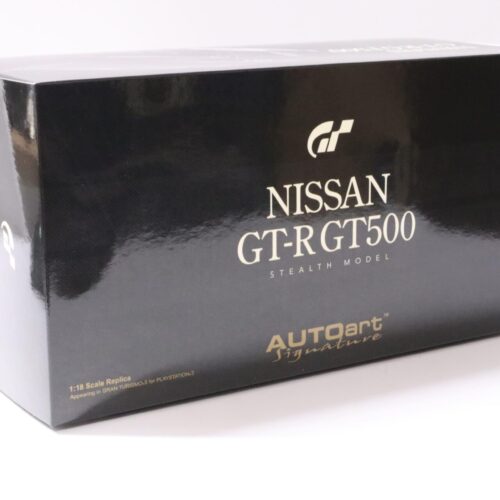 1:18 AUTOart Nissan GT-R GT500 Stealth Model Gran Turismo GT5 #1 Carbon