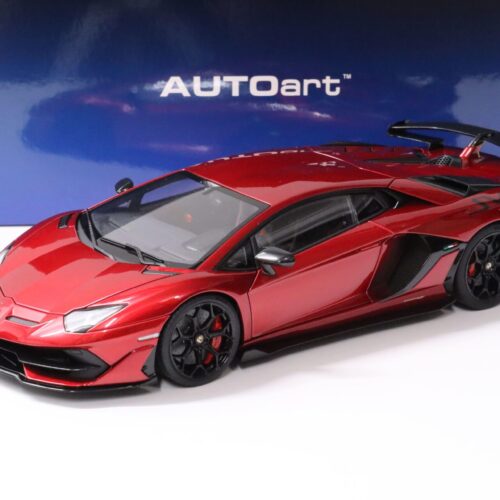 1:18 AUTOart Lamborghini Aventador SVJ 2019 Rosso Efesto/ metallic red