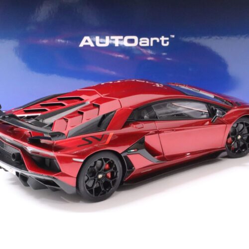 1:18 AUTOart Lamborghini Aventador SVJ 2019 Rosso Efesto/ metallic red