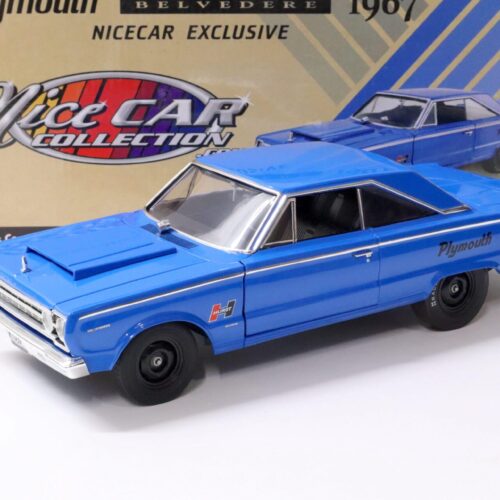 1:18 ACME 1967 Plymouth Belvedere *HURST* blue NICE CAR Limited 120 pcs.