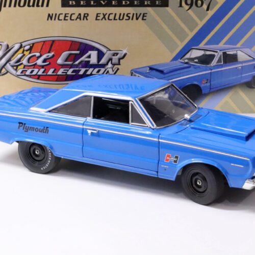 1:18 ACME 1967 Plymouth Belvedere *HURST* blue NICE CAR Limited 120 pcs.