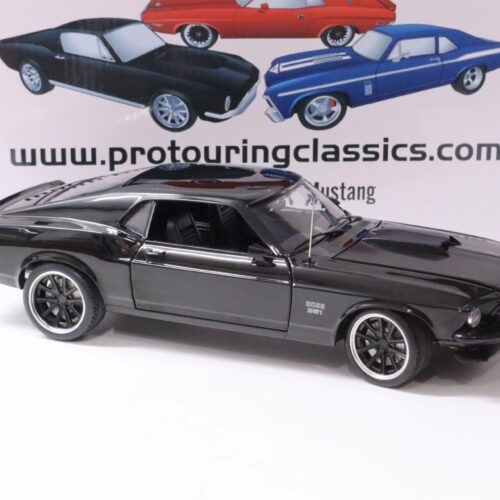 1:18 ACME 1969 Ford Mustang Boss 351 Street Fighter Pro Touring black