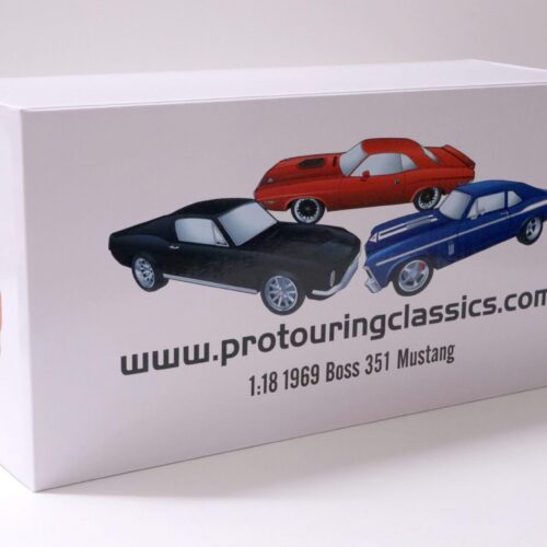 1:18 ACME 1969 Ford Mustang Boss 351 Street Fighter Pro Touring black