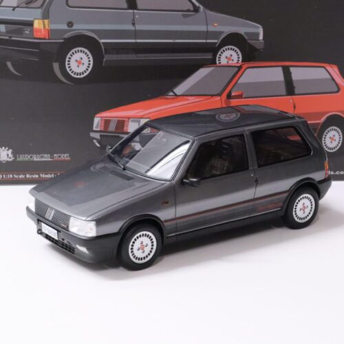 1:18 Laudoracing-Model Fiat Uno Turbo I.E. 1987 grey metallic