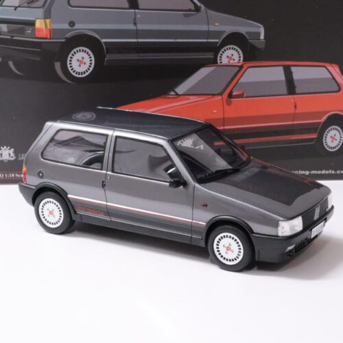 1:18 Laudoracing-Model Fiat Uno Turbo I.E. 1987 grey metallic