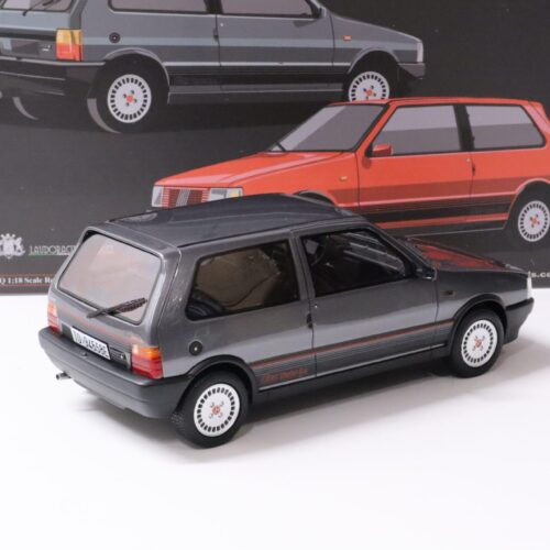 1:18 Laudoracing-Model Fiat Uno Turbo I.E. 1987 grey metallic