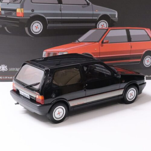 1:18 Laudoracing-Model Fiat Uno Turbo I.E. 1987 black - Image 3