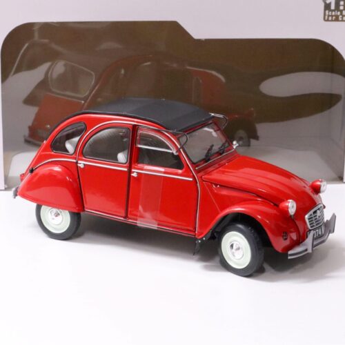 1:18 Solido Citroen 2CV6 Ente red 1982