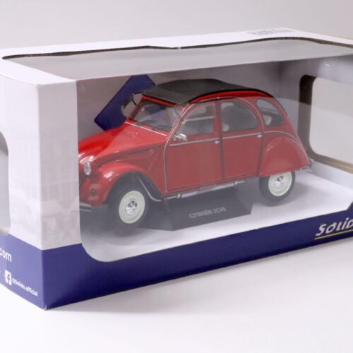 1:18 Solido Citroen 2CV6 Ente red 1982