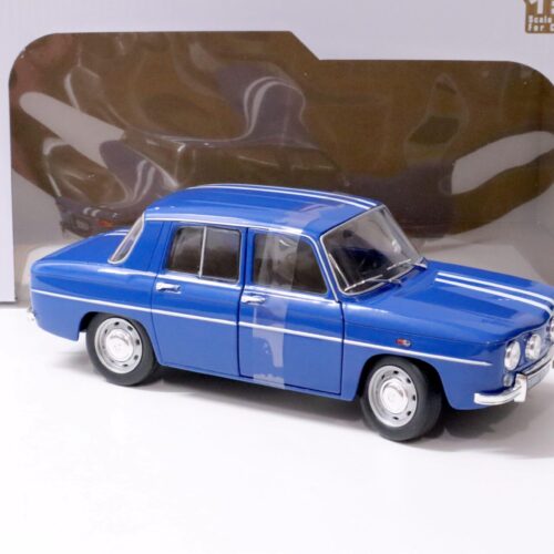 1:18 Solido Renault 8 Gordini 1300 blue/ white stripes 1967 - Image 2