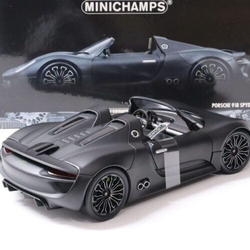 1:18 Minichamps Porsche 918 Spyder 2010 matt black