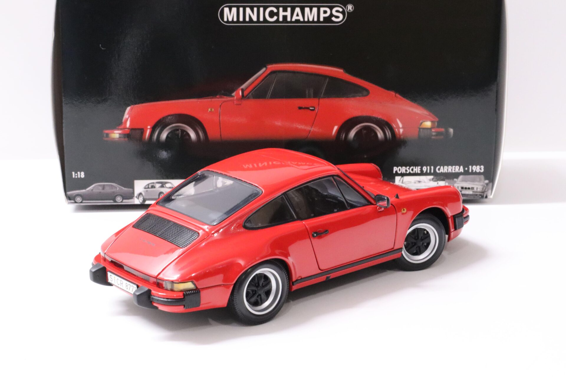 1:18 Minichamps Porsche 911 Carrera Coupe G-Modell 1983 red
