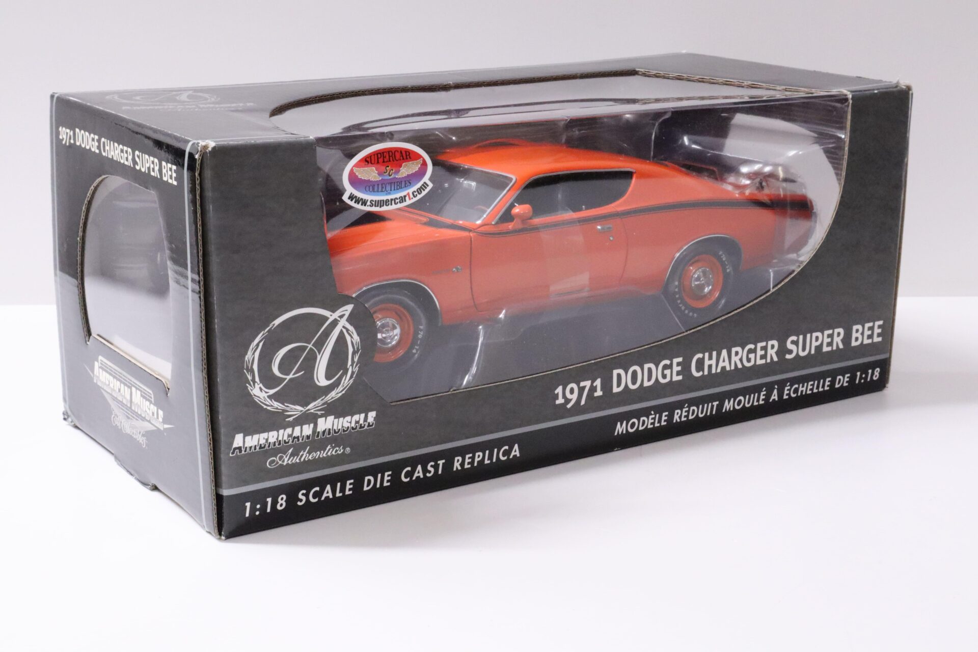 1:18 ERTL Authentics 1971 Dogde Charger Super Bee orange