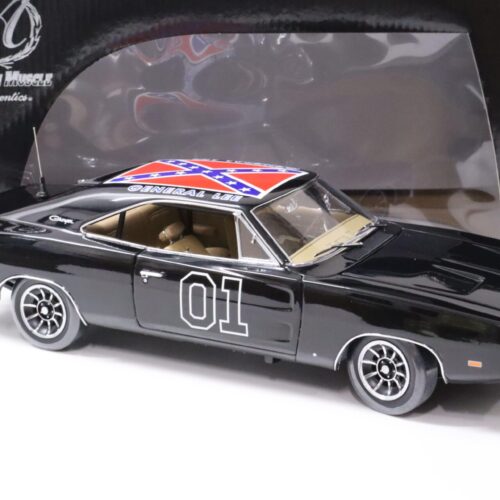 1:18 ERTL Authentics 1969 Dodge Charger R/T Coupe General Lee #01 black