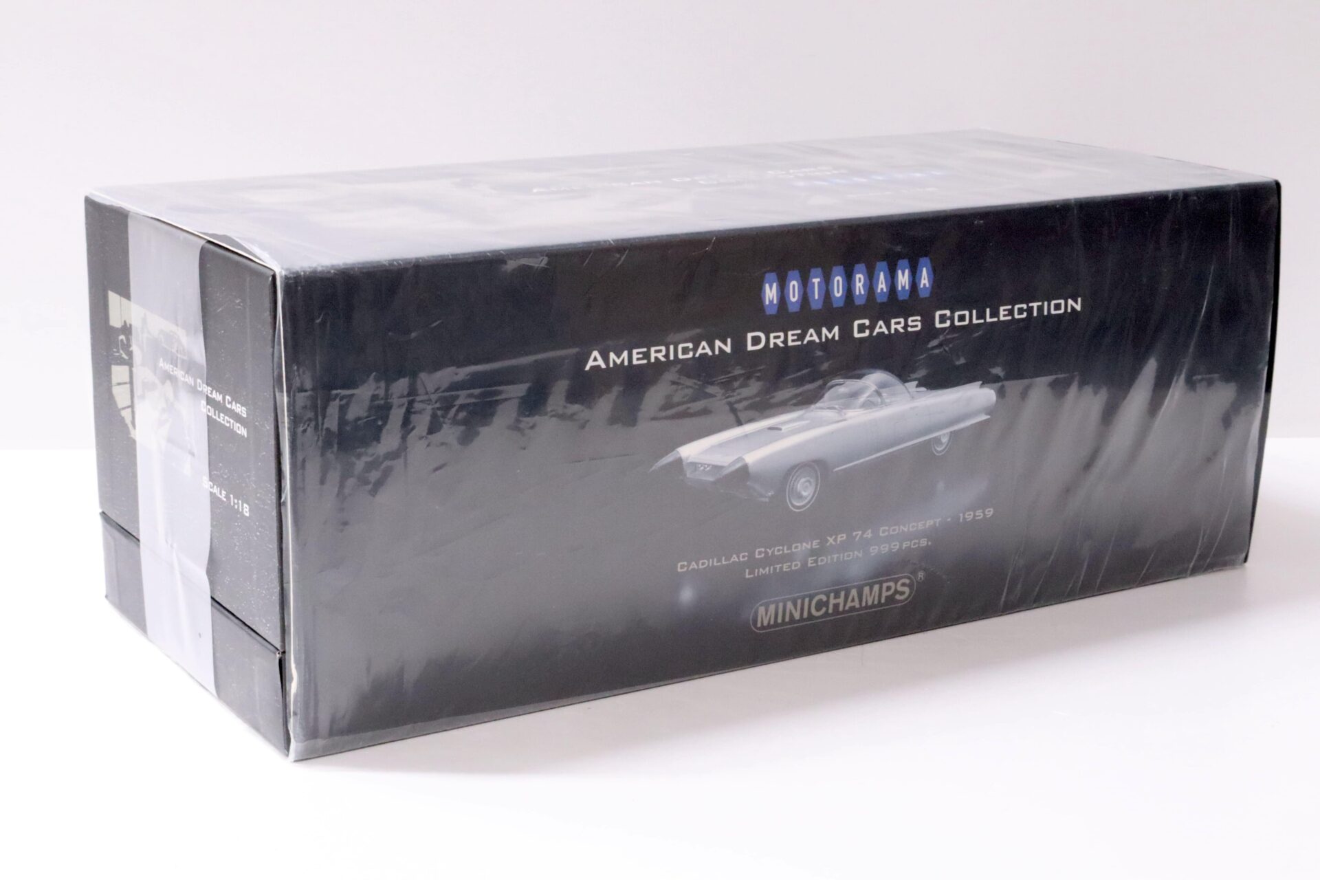 1:18 Minichamps Cadillac Cyclone XP 74 Concept 1959 silver American Dream Cars