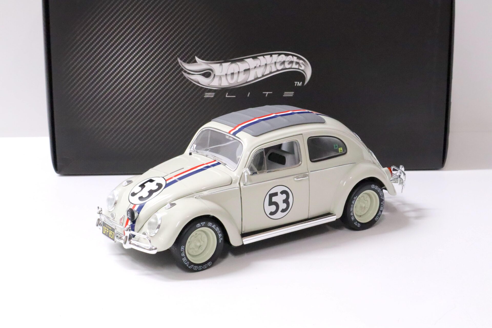 1:18 Hot Wheels Elite VW Käfer HERBIE goes to Monte Carlo #53