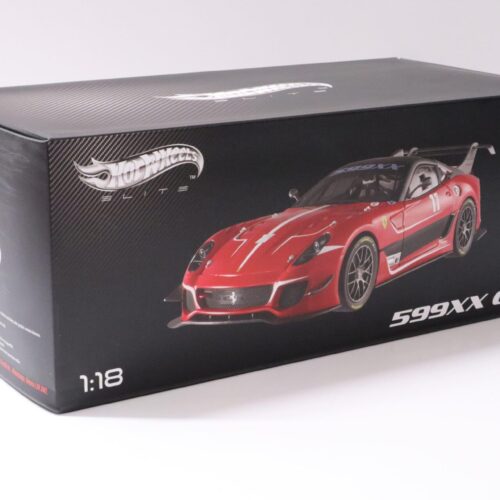 1:18 Hot Wheels Elite Ferrari 599XX EVO #11 red BCJ91