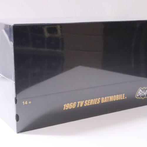 1:18 Hot Wheels SUPER Elite 1966 BATMAN TV Series Batmobile black