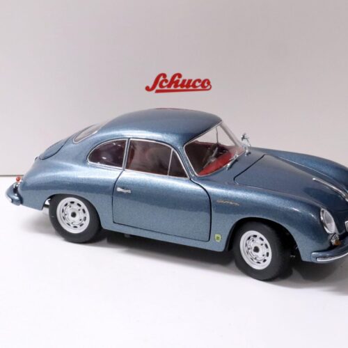 1:18 Schuco Porsche 356 A Carrera Coupe blue metallic "70 Jahre Porsche"