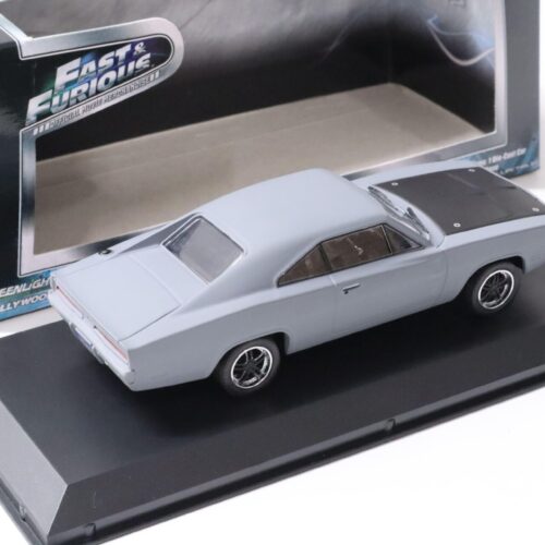 1:43 Greenlight Fast and Furious DOMÂ´s 1970 Dodge Charger R/T Coupe grey