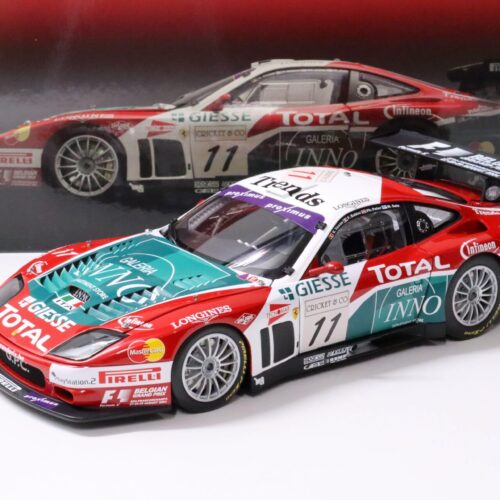 1:18 Kyosho Ferrari 575 GTC Team GPC Spa-Francorchamps 2004 TOTAL #11