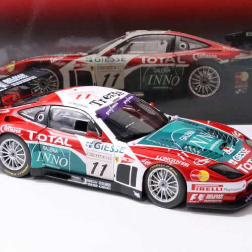 1:18 Kyosho Ferrari 575 GTC Team GPC Spa-Francorchamps 2004 TOTAL #11