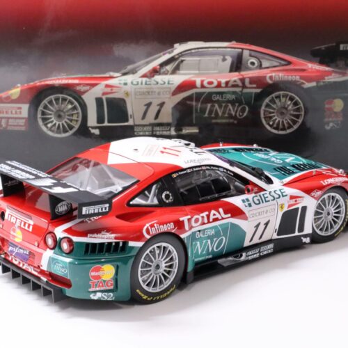 1:18 Kyosho Ferrari 575 GTC Team GPC Spa-Francorchamps 2004 TOTAL #11