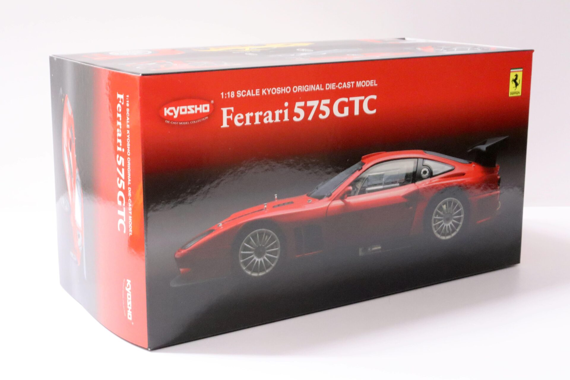 1:18 Kyosho Ferrari 575 GTC Coupe 2004 yellow