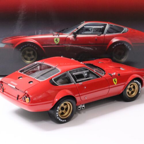 1:18 Kyosho Ferrari 365 GTB4 Competizione No Livery Version red